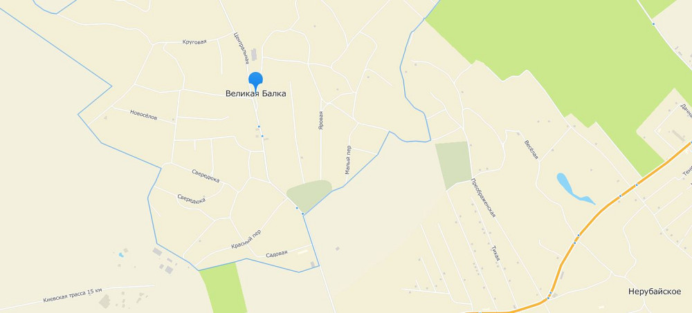 Продаж земельної ділянки 0.1 соток на ул. Довженко, 13 Велика Балка - фото 1