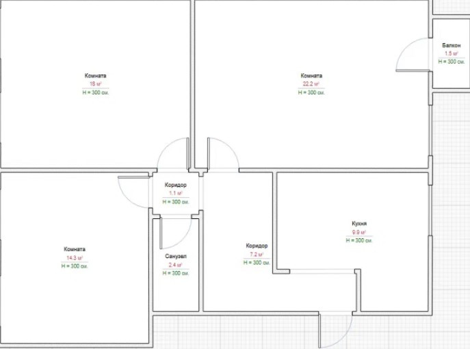 Продам трёхкомнатную квартиру на Маразлиевской Odessa - photo 14