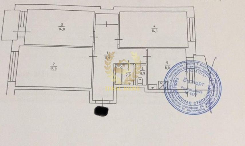 Продаж Квартира 3-кімнатна на Патриарха Мстислава Скрипника ул., 7 Kiev - photo 5