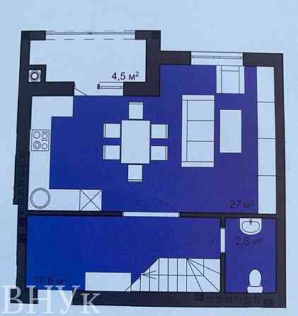Продаж Квартира 2-кімнатна, 4/4 поверх на Мазепи Чернівці
