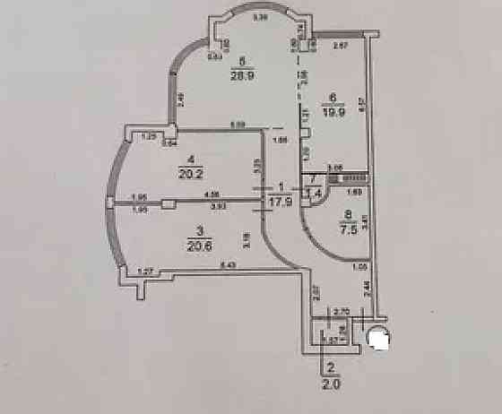 Продаж Квартира 3-кімнатна, 17/22 поверх на Французский ул. Одеса