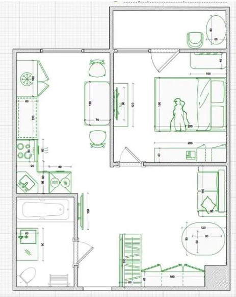 1ком.квартира - ЖК Акварель-3 на Пишоновской Одеса - фото 8