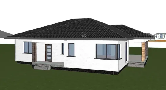 For sale 1-storey House with land 0.6 ares 140 sq.m 3 rooms at Волинська обл. с Гаразджа Luts'k