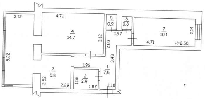 Уютная квартира улучшенной планировки на Фонтане в кирпичном доме Одеса - фото 10
