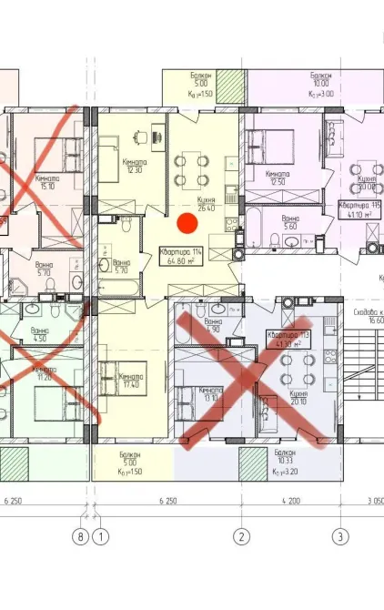 For sale 2-room Apartment 65 sq.m Богомольця 17 Uzhhorod - photo 17