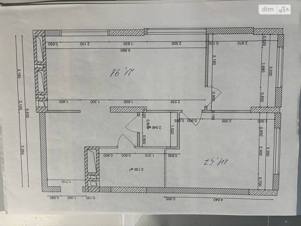 Продаж Квартира 2-кімнатна, 20/20 поверх на Цегельний Вінниця - фото 1