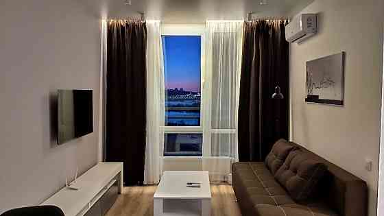 Оренда Квартира 1-кімнатна, 23/25 поверх на Днепровская набережная, 16-г Київ