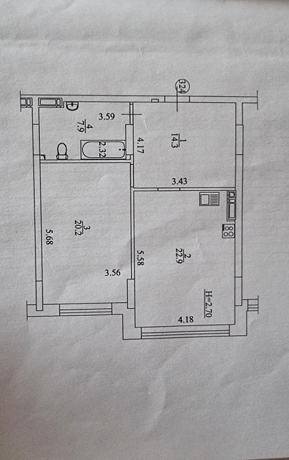 Продаж Квартира 1-кімнатна, 9/26 поверх на Оболонський вул., д. 26 Київ - фото 7