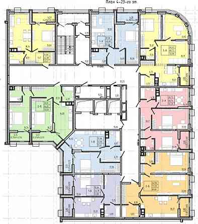 Продаж Квартира 2-кімнатна, 16/24 поверх на Ивана Франко ул. Одеса