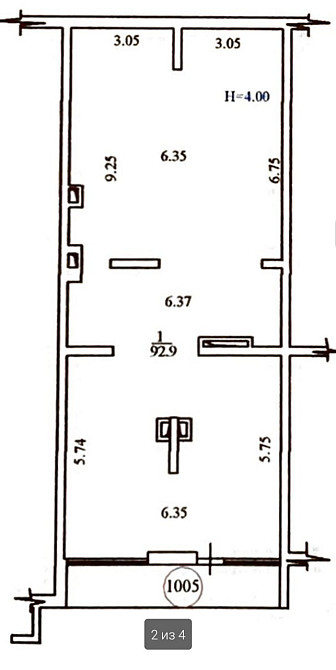 Оренда приміщення вільного призначення на улица Ревуцкого, д.40 приміщень - 1, поверх - 1/24 Киев - изображение 3
