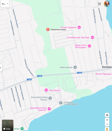 Продаж земельної ділянки 0.1 соток на ул. Лиманная, 59 Фонтанка