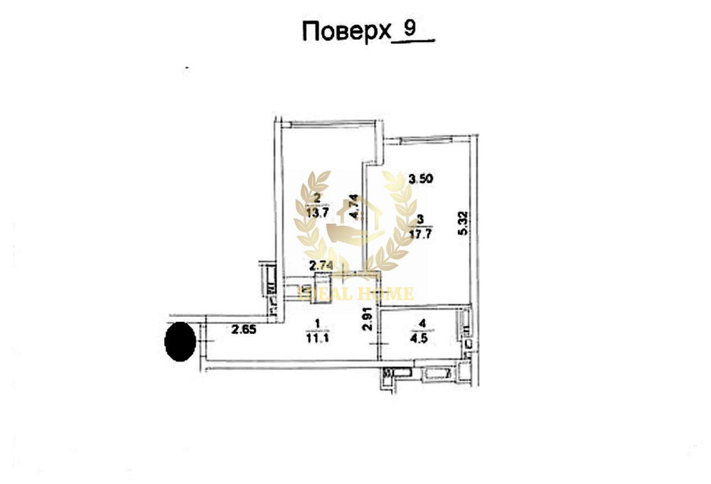 Продаж Квартира 1-кімнатна, 9/10 поверх на Машиностроителей ул., 16  - фото 16