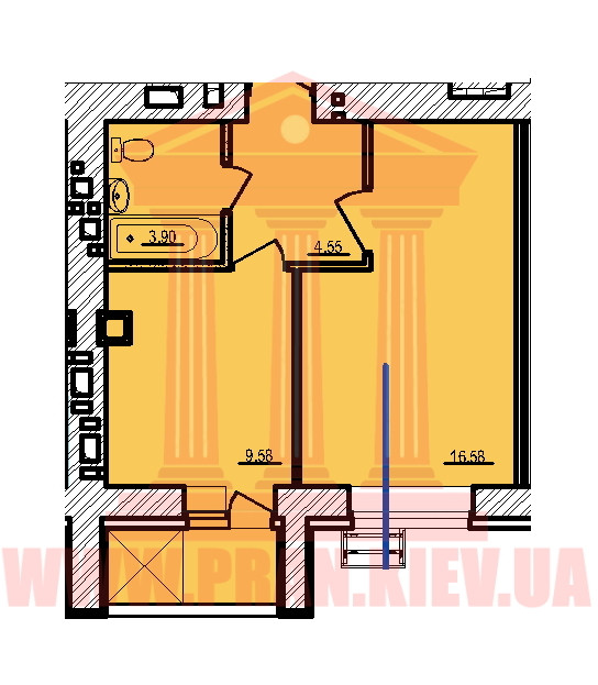 Продаж 1к Квартира 39 кв.м Головатого, 71А Бориспіль - фото 19