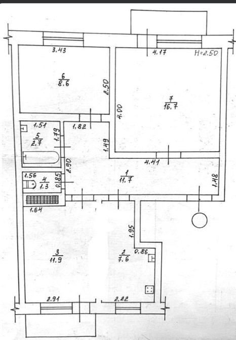 2-х комнатная квартира на Черёмушках - улица Рекордная Одеса - фото 14
