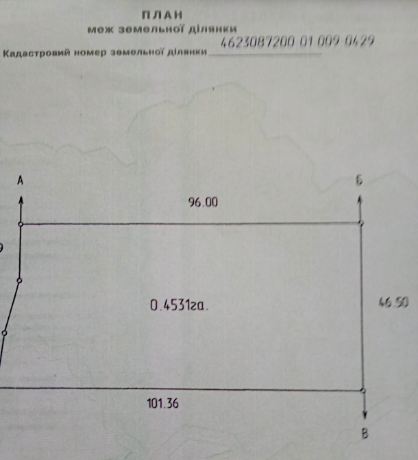 For sale land plot Construction and operation of manufacturing area 45 ares с. Пісочна, Миколаївський район, Львівська область Pisochna - photo 2