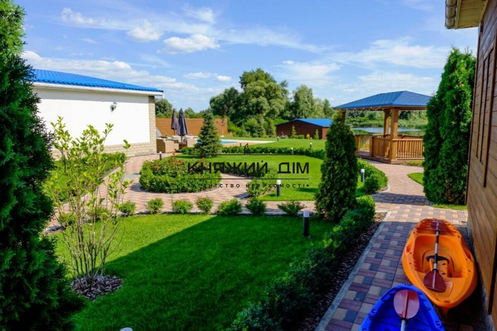 Сдается в аренду дом с Бассейном 500 м2 7 спален с выходом на Днепр Р#8209;н. Вишенки, Садовая (Осокорки), Киев  - фото 9