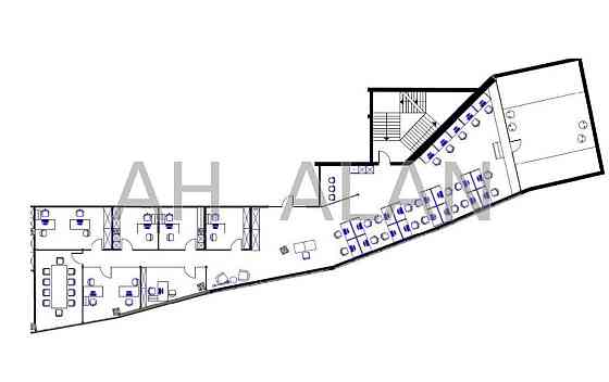 Оренда офісне приміщення на Євгена Коновальця вул., 36Б приміщень - 7, поверх - 4/4 Киев