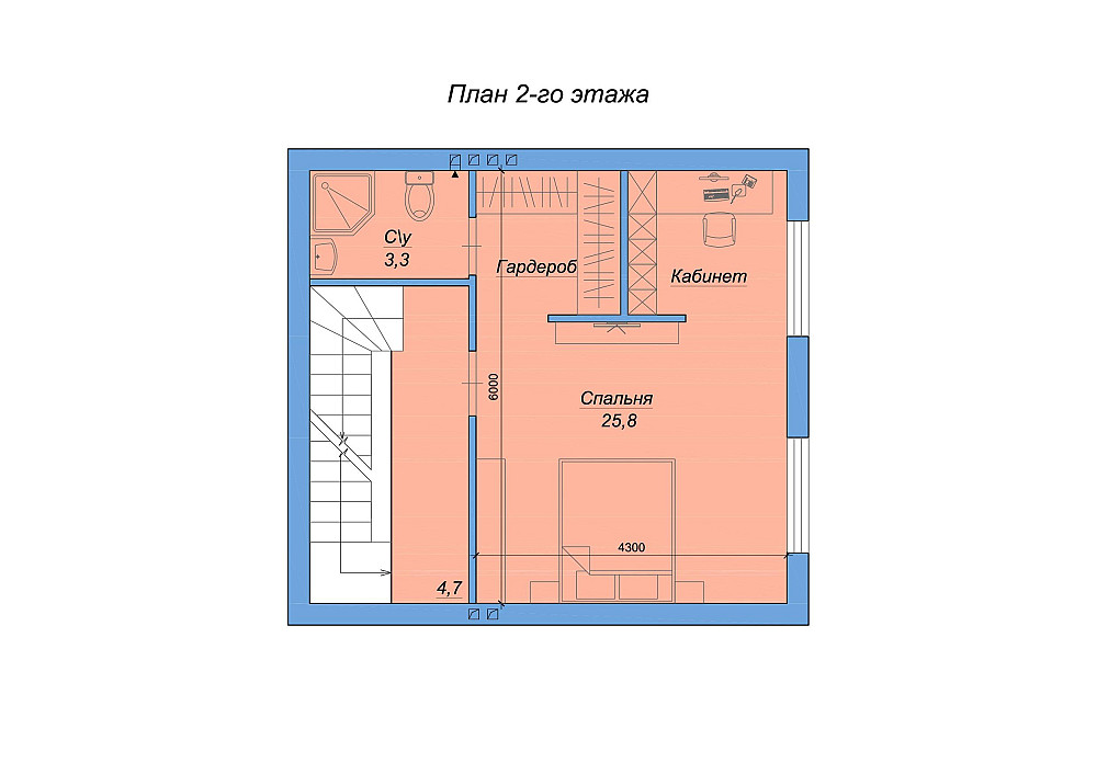 Таунхаус в Авангарде Авангард - фото 11