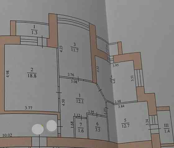 Продаж Квартира 3-кімнатна, 8/10 поверх Тернополь