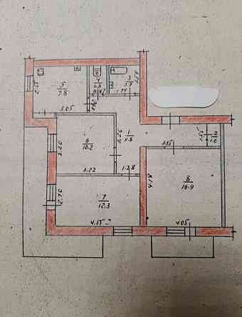 Оренда 3к Квартира 75 кв.м Любарська Zhytomyr