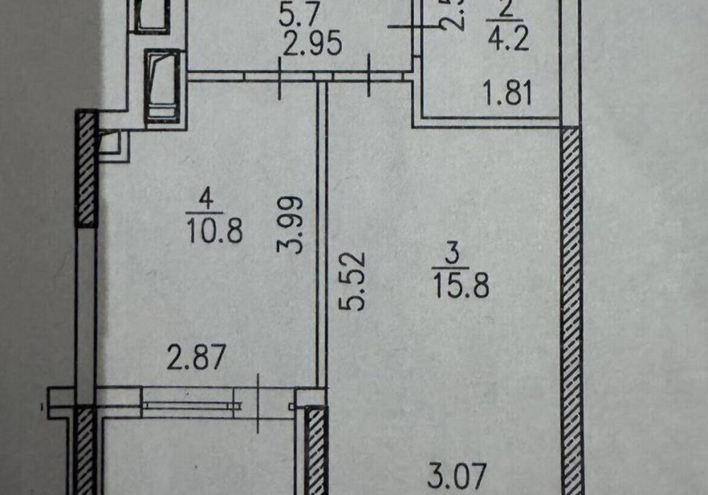 Продаж Квартира 1-кімнатна, 11/25 поверх на Правди просп., 41 Д Kiev - photo 13