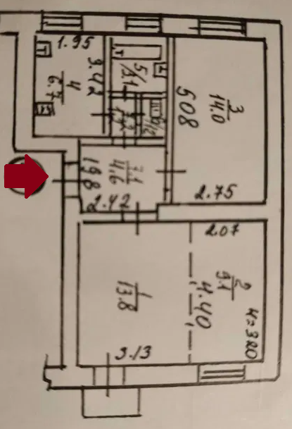 Двухкомнатная в Отраде Odessa - photo 9