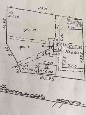 Продаж земельної ділянки 0.1 соток на ул. Фонтанская дорога, 42а Одеса