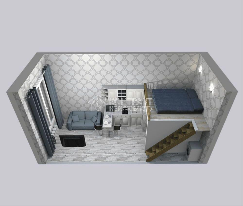 Продаж Квартира 1-кімнатна, 9/9 поверх на вул. Авіахімічна Харків - фото 8