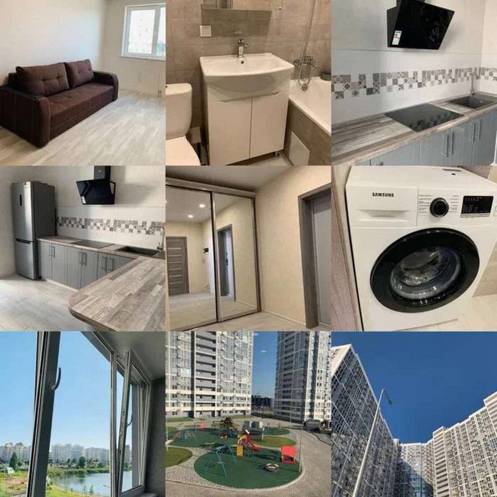 Оренда Квартира 1-кімнатна, 4/20 поверх на ул. Ревуцкого Київ - фото 1