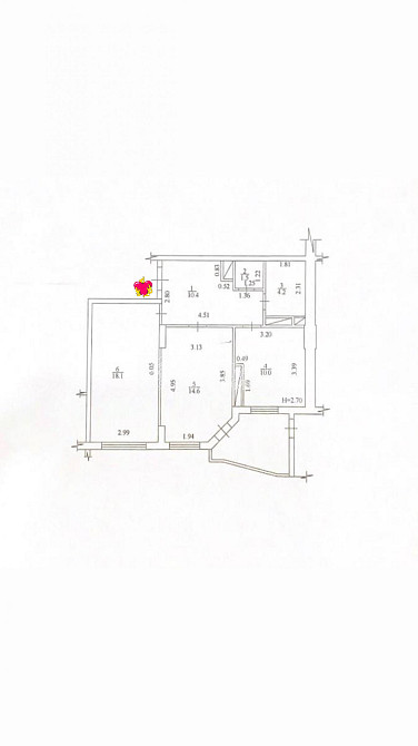 Продаж Квартира 2-кімнатна, 18/24 поверх на вул. Ювілейний Харків - фото 12