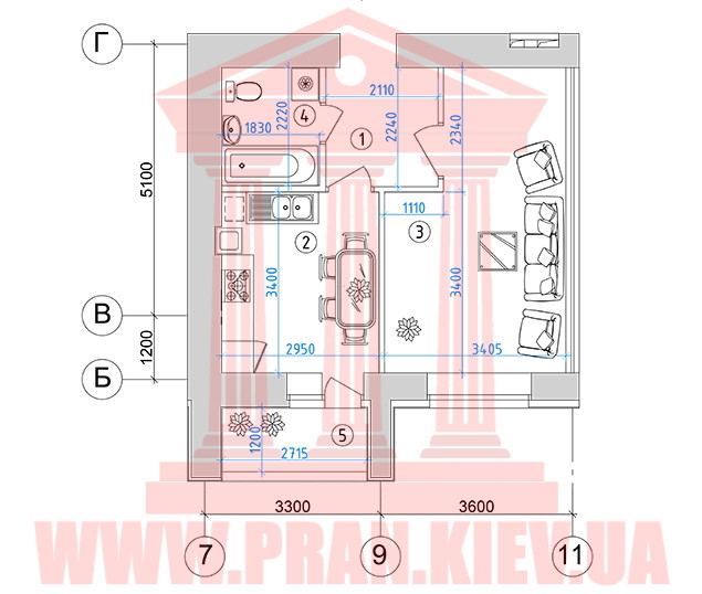 Продаж 1к Квартира 39 кв.м Головатого, 71А Бориспіль - фото 20