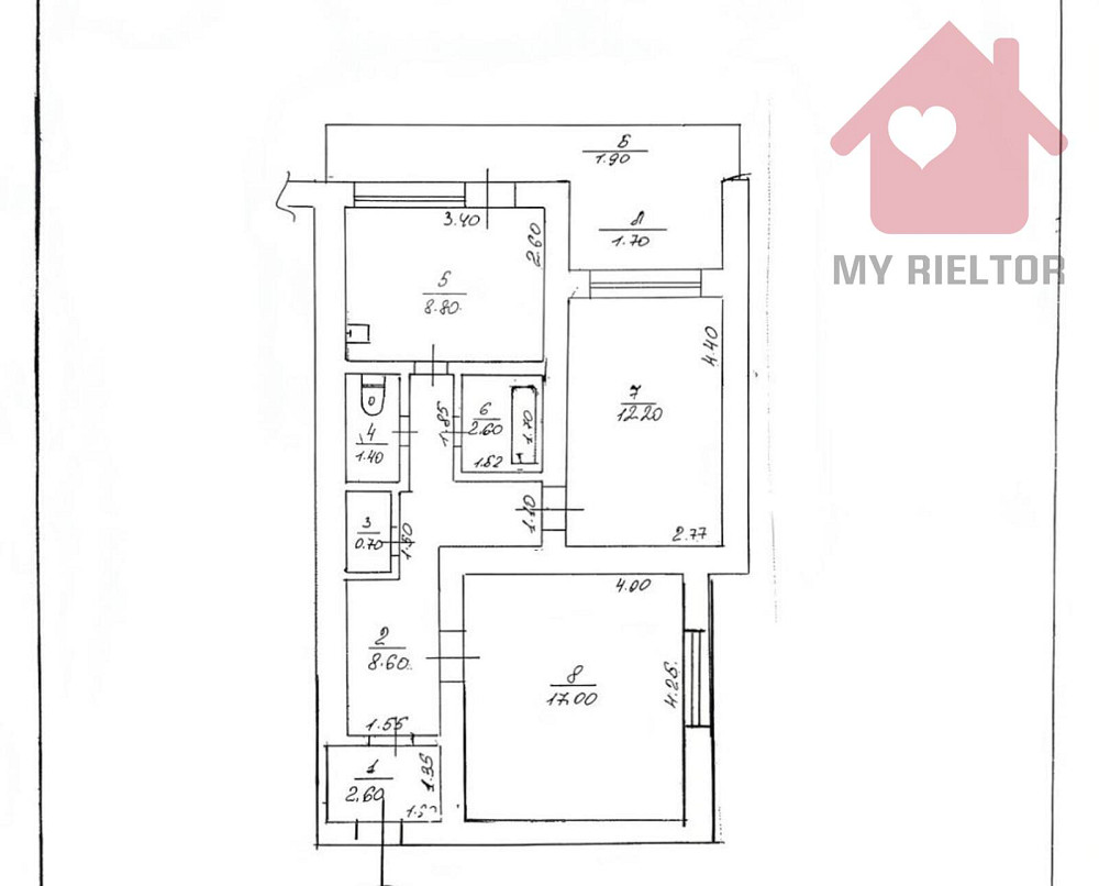 Продаж Квартира 2-кімнатна, 3/5 поверх на Концівська Розівка - фото 14