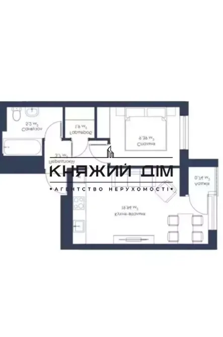 Продаж 1-но кімнатної квартири ЖК комфорт класу Киев - изображение 13