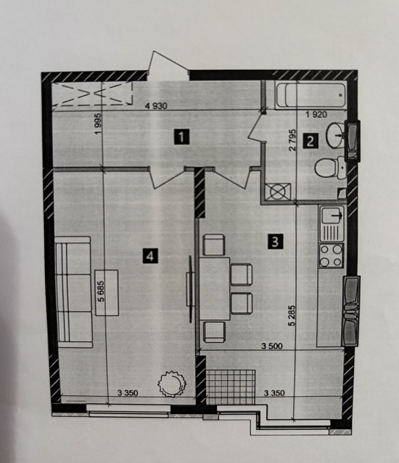 Продаж Квартира 1-кімнатна, 15/23 поверх на Максимовича Михайла вул., д. 32А Киев - изображение 19