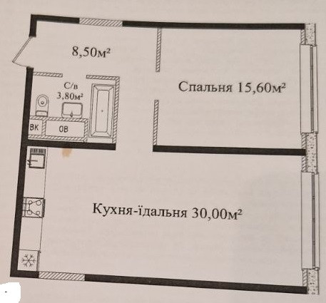 Красивая квартира. Аркадия.  ЖК SEA VIEW. Приморский район. Одесса - изображение 12