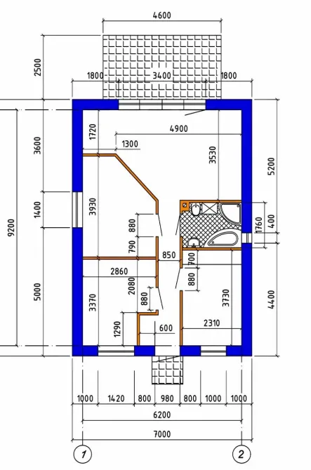 Продаж 1-поверховий Будинок з ділянкою 5 сот 60 кв.м 3 кімн. на центральна Підгородне - фото 3