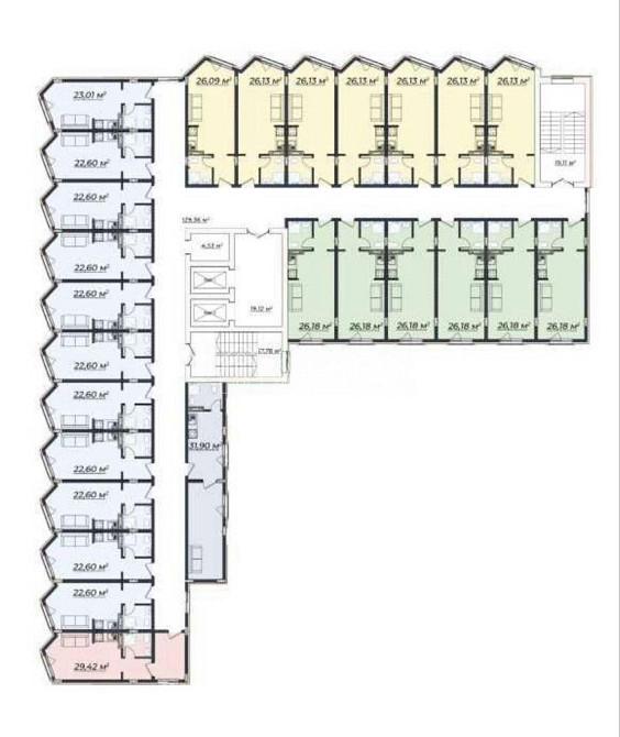 Продаж Квартира 1-кімнатна, 4/12 поверх на вул. Серпова Харків - фото 6
