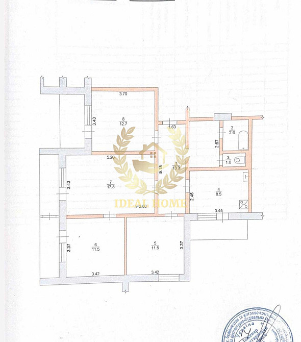 Продаж Квартира 4-кімнатна на Закревского Николая ул., 23 Kiev - photo 17
