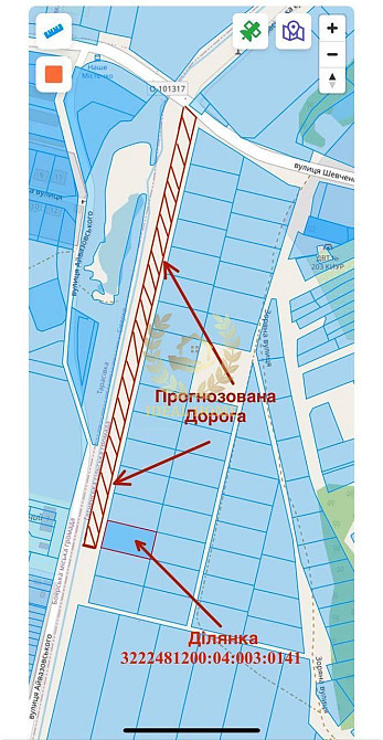 Продаж земельної ділянки 16 соток на Луговая ул.  - фото 2