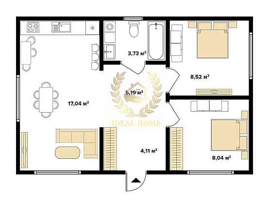 Продаж Будинок 2-кімнатний на Грушевского ул., 7А 