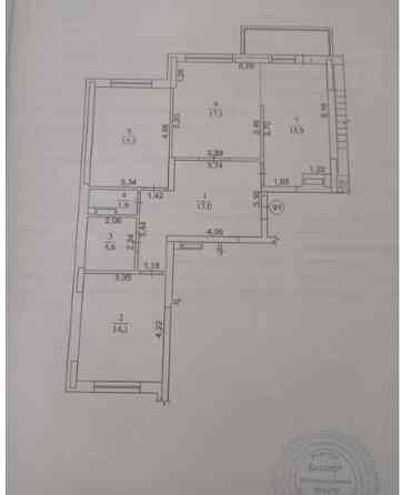 Продаж Квартира 3-кімнатна, 19/25 поверх на улица Воскресенская, д.18 Kiev