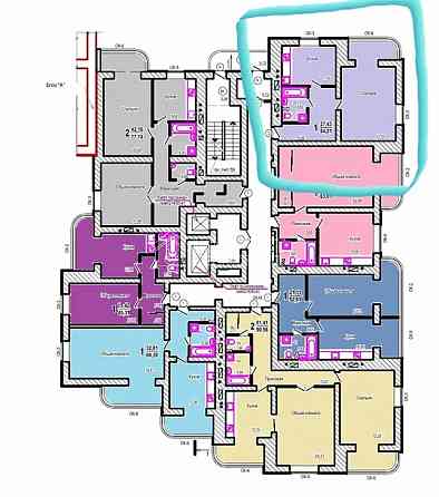 Продаж Квартира 2-кімнатна, 13/17 поверх на вул. Яни Червоної Харків