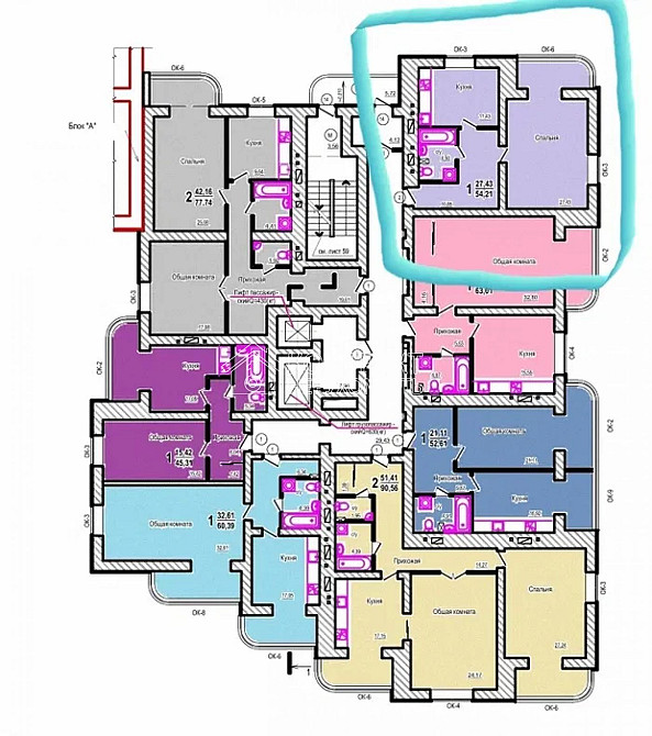 Продаж Квартира 2-кімнатна, 13/17 поверх на вул. Яни Червоної Харків - фото 6