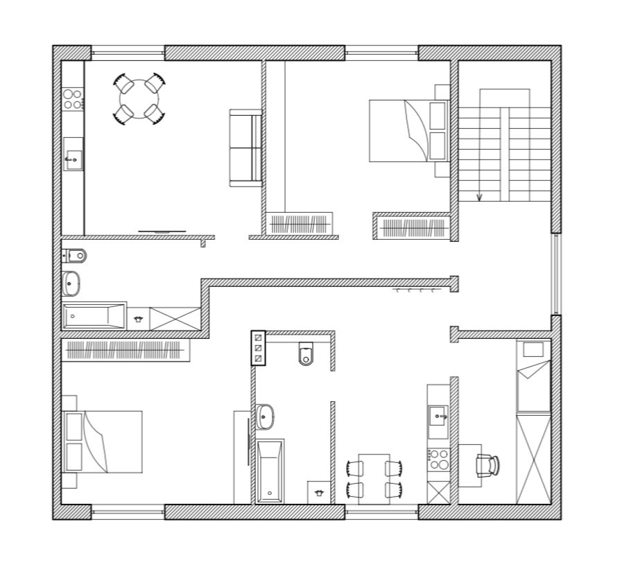 Продажа 1к Квартира 61.2 кв.м Молодіжна 12 Винники - изображение 2