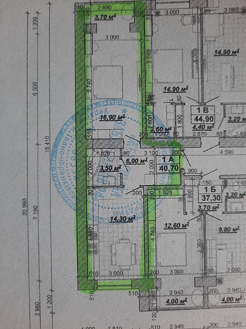 Продаж Квартира 1-кімнатна, 10/12 поверх на Княгинин вул., 44 Івано-Франківськ - фото 4