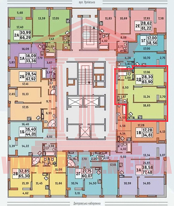 Продаж 2к Квартира 63 кв.м Причальная ул., 11 Київ - фото 9