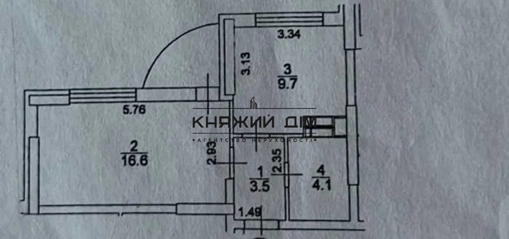 Продаж 1-но к. квартири м. Позняки/Осокорки. № 21146515 Київ - фото 2