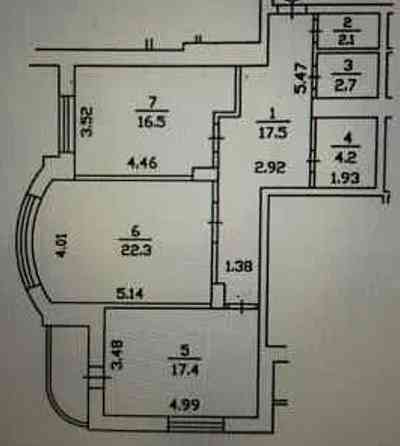 2 кімнатна квартира, вул. Ніжинська, Соломянський район Kiev