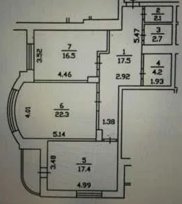 2 кімнатна квартира, вул. Ніжинська, Соломянський район Kiev - photo 5