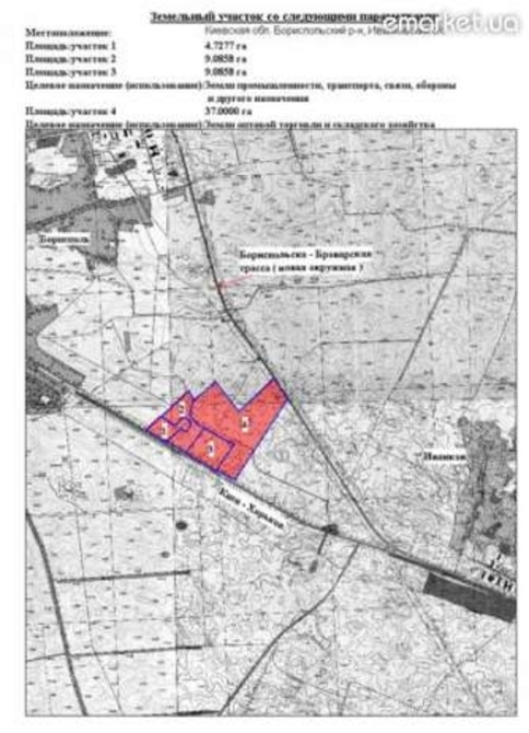 Продаж земельної ділянки 3 га на фасад трассы Киев-Харьков Бориспіль - фото 7